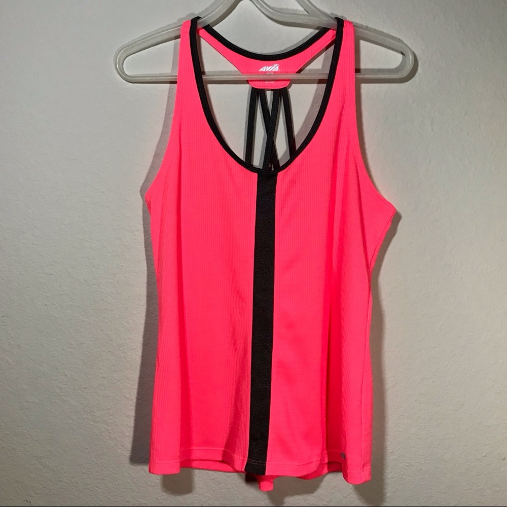 AVIA Pink/Grey Tank Top